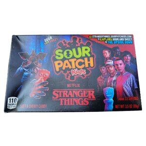 Sour Patch Kids Stranger Things Candy Box 3.5 Oz EXPIRED Collectible ONLY